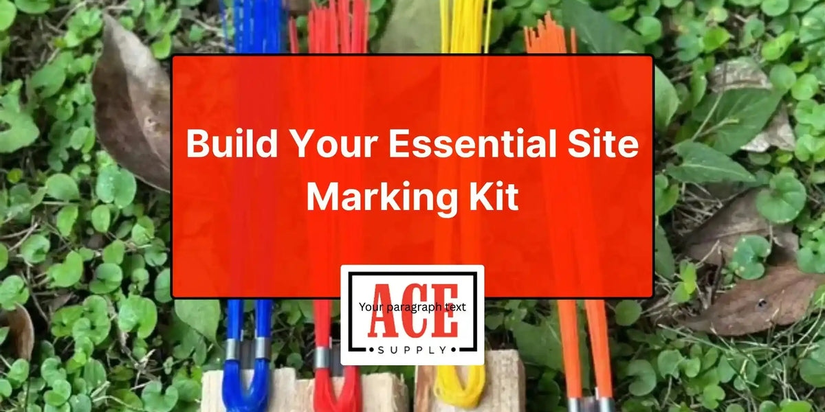 Build Your Essential Site Marking Kit: Flags, Whiskers, and Line Holde ...