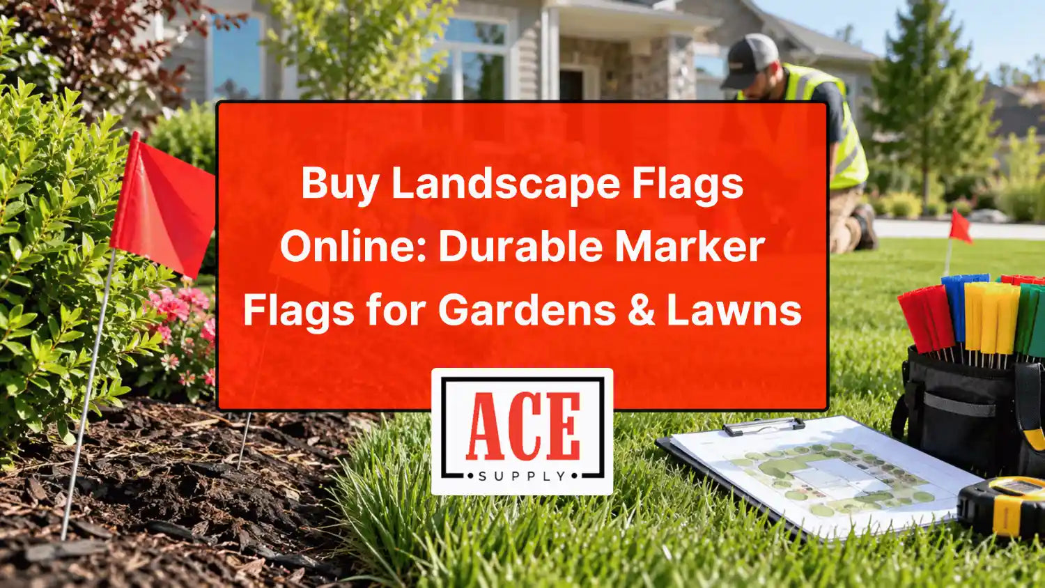 Buy Landscape Flags Online: Durable Marker Flags for Gardens & Lawns
