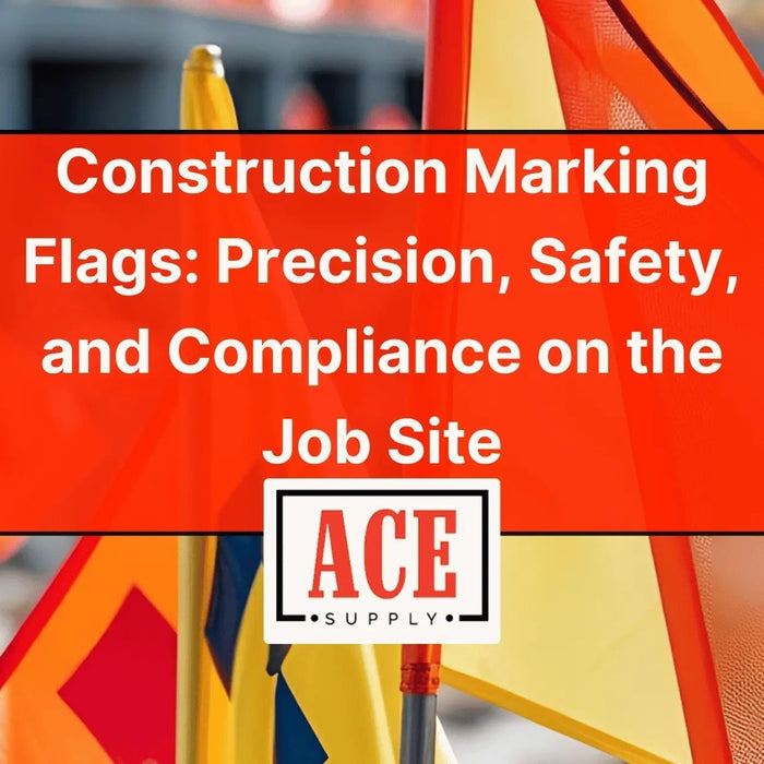 Construction Marking Flags