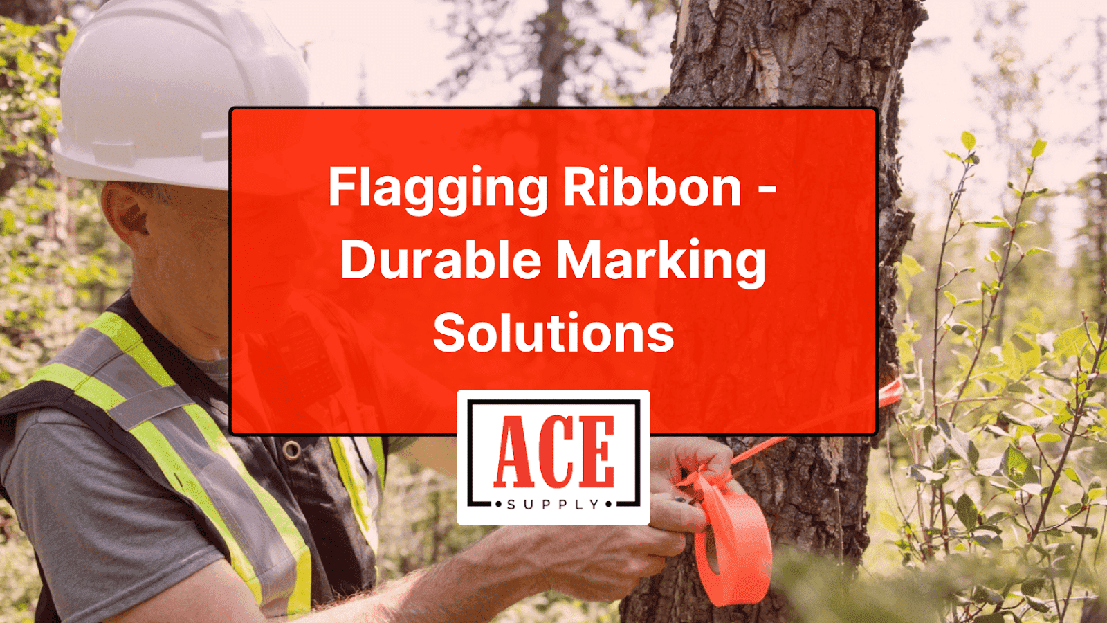 Flagging Ribbon - Durable Marking Solutions