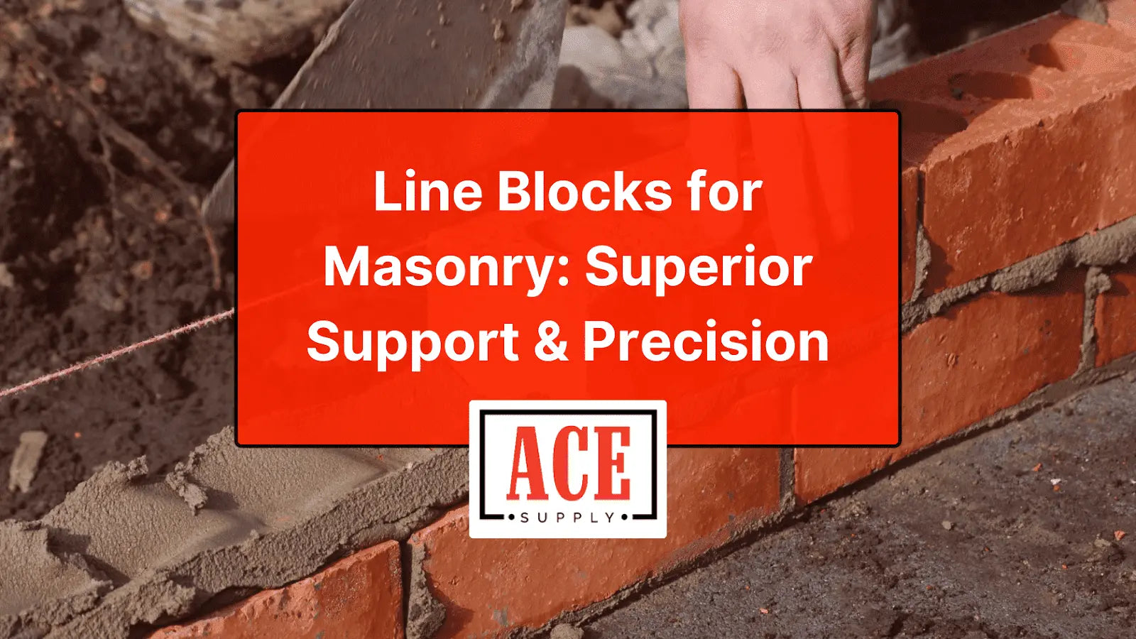 Line Blocks for Masonry
