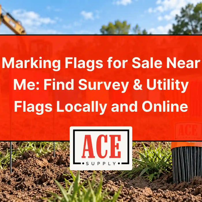 Marking Flags for Sale Near Me: Find Survey & Utility Flags Locally and Online