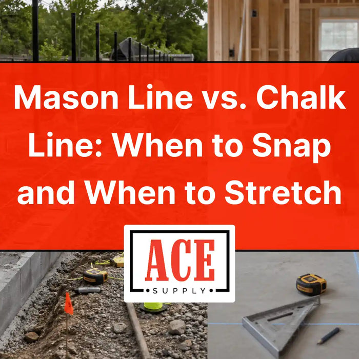 Mason Line Installation String Line: Essential Tool for Construction — ACE Supply
