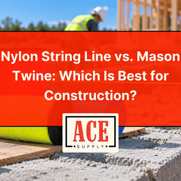 Nylon String Line vs. Mason Twine: Which Is Best for Construction?