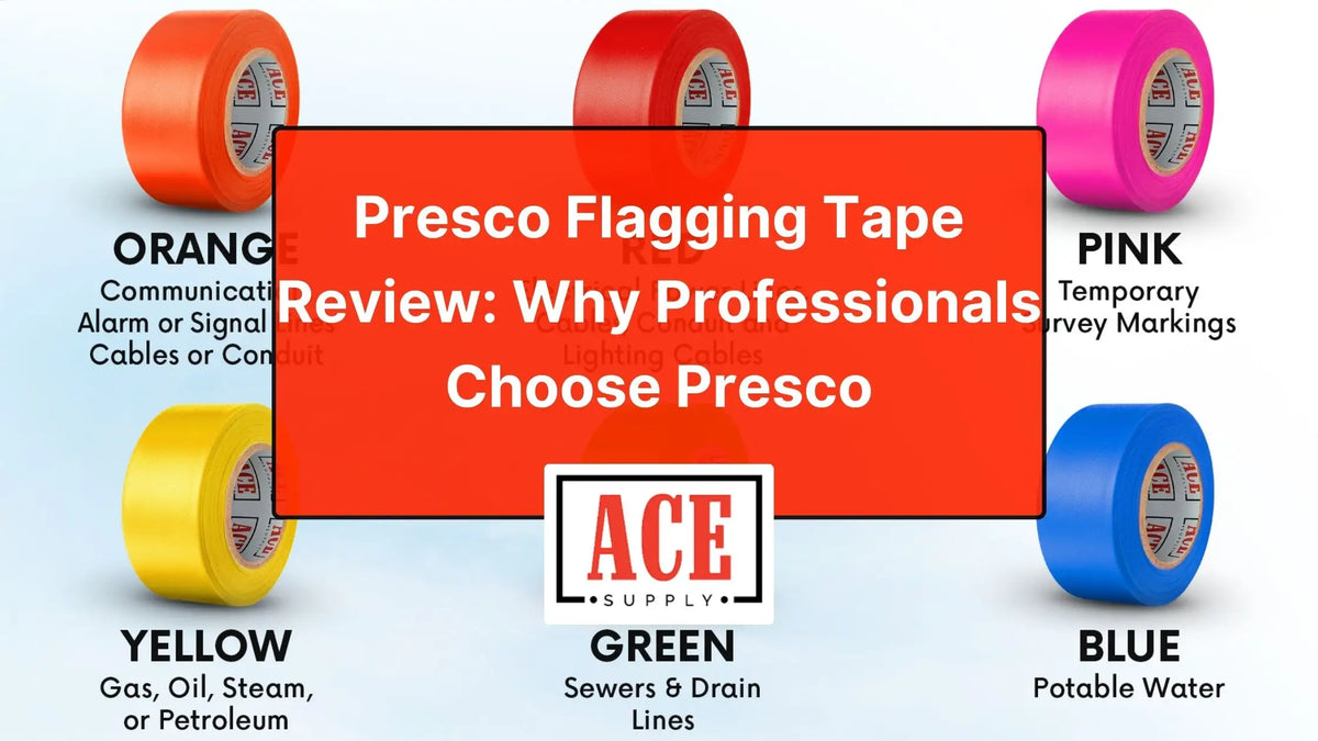Presco Flagging Tape Review | Why Professionals Choose Presco — ACE Supply