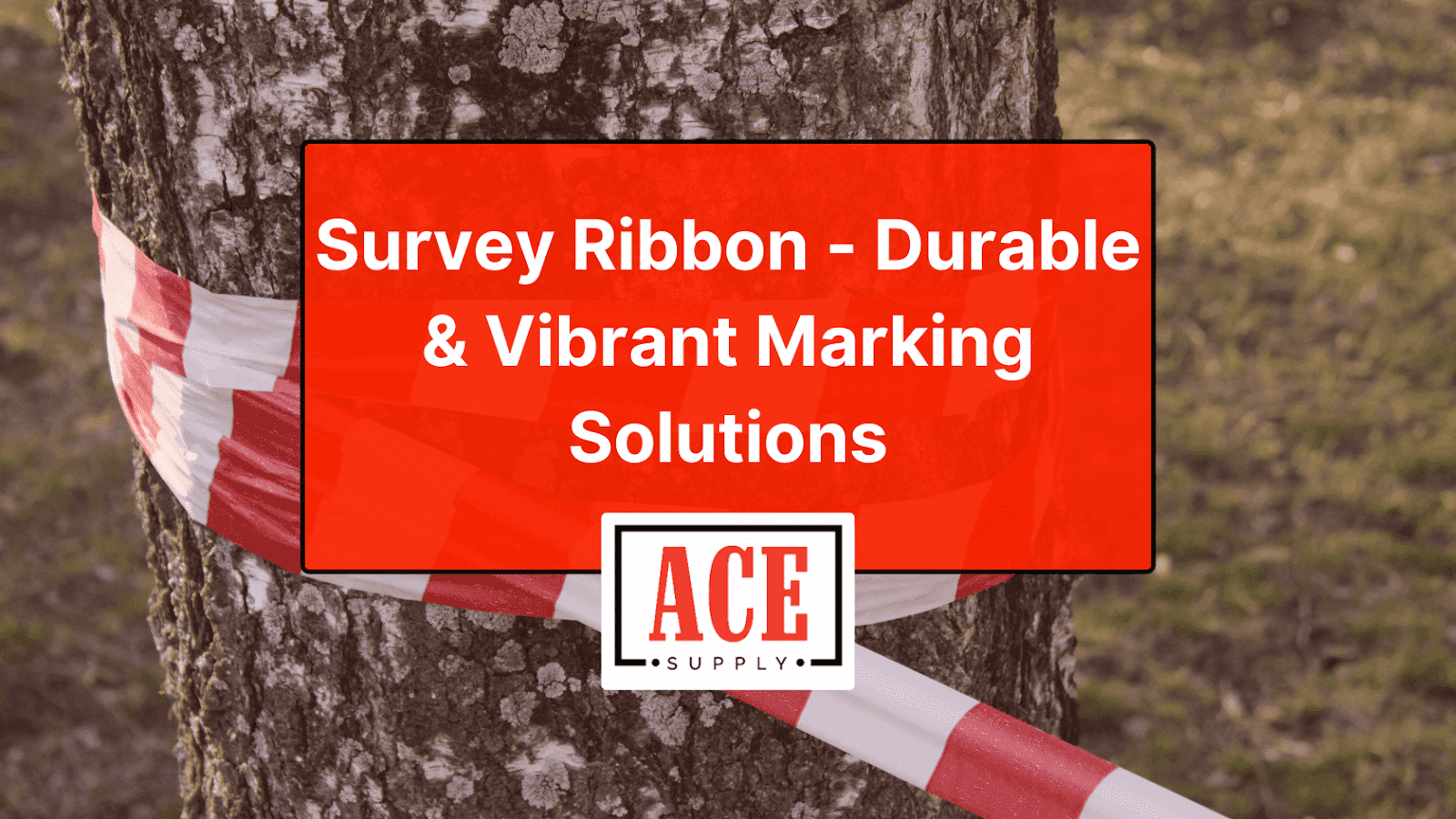 Durable Survey Ribbon