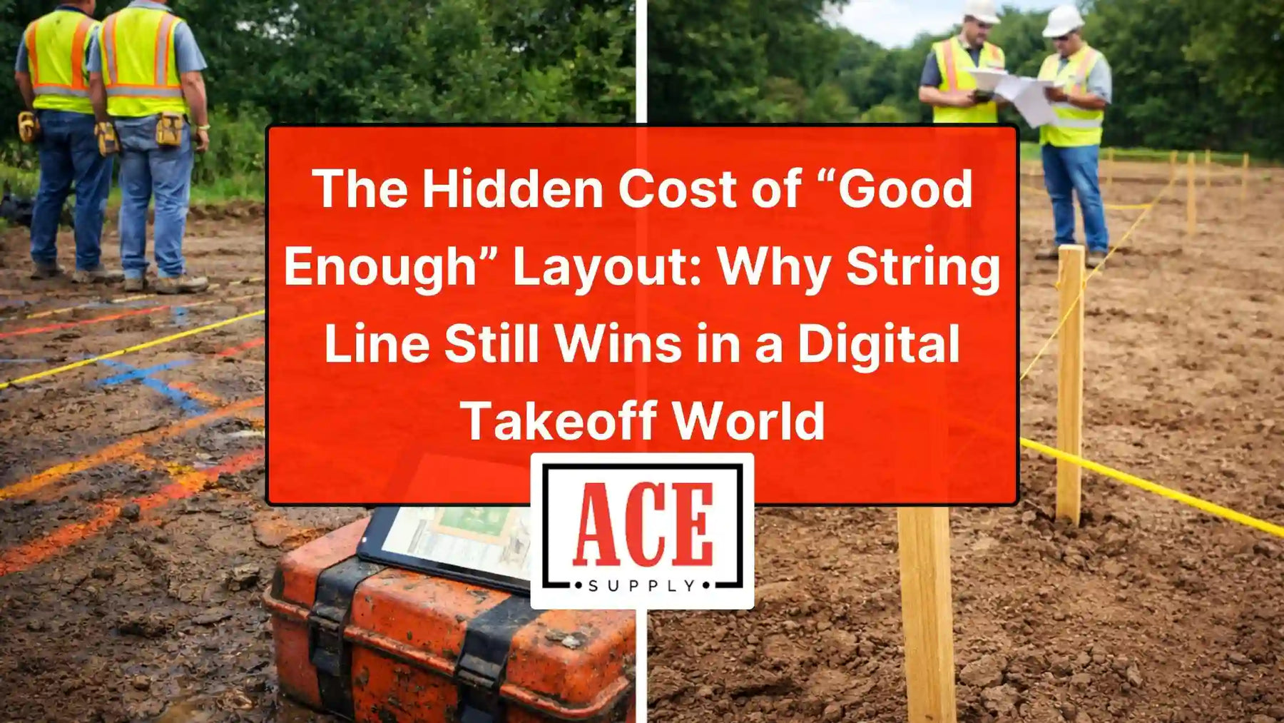 The Hidden Cost of “Good Enough” Layout: Why String Line Still Wins in a Digital Takeoff World
