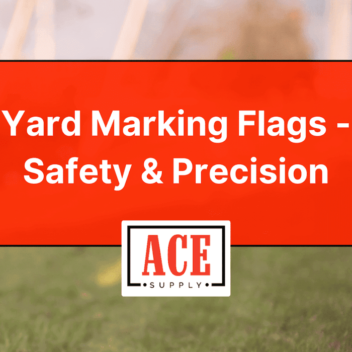 Yard Marking Flags - Safety & Precision