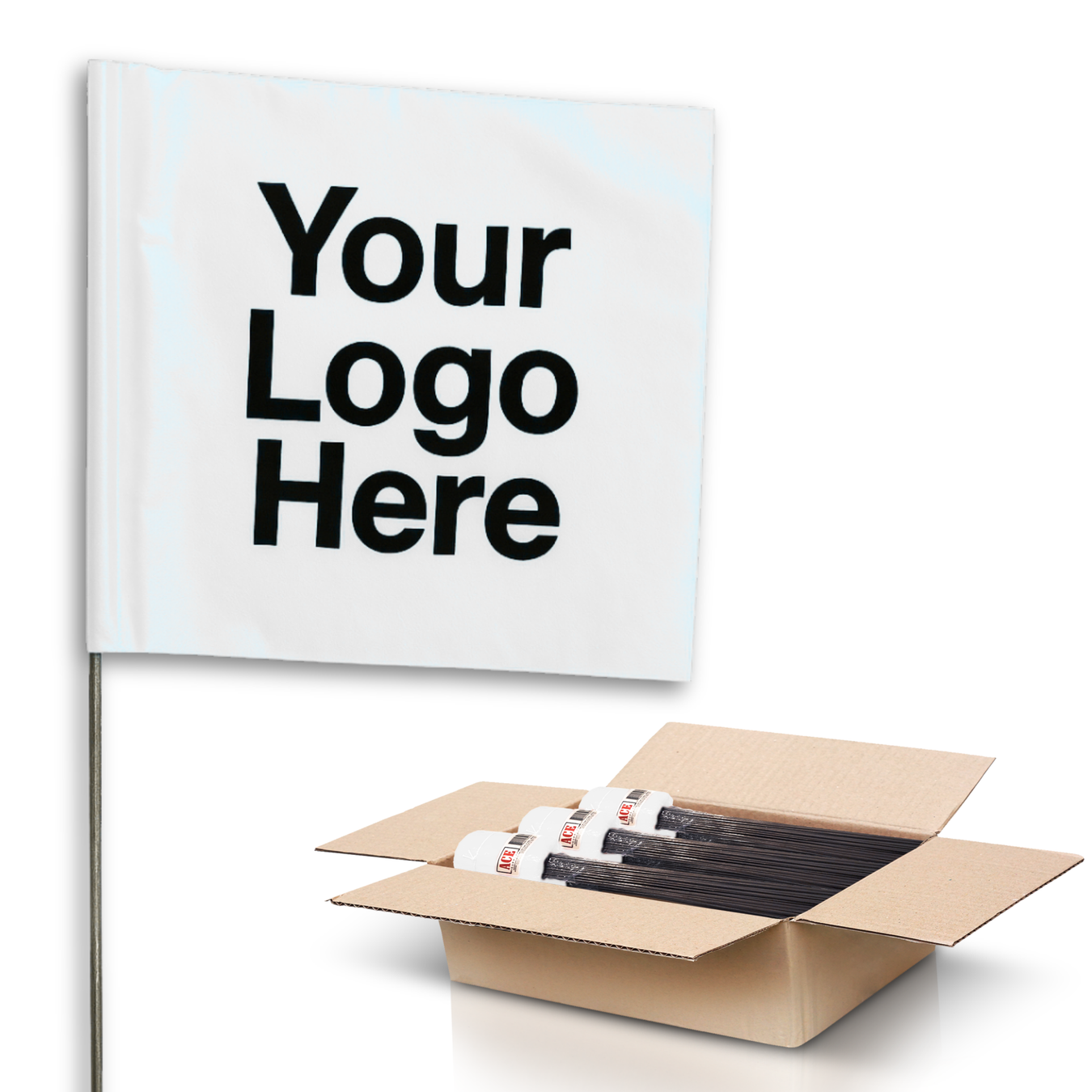 Custom Printed Marking Flags