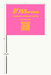 Custom marking flag — dimensions