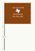 Custom marking flag — dimensions