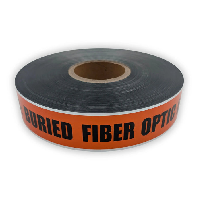 Buried Fiber Optic Line Detectable Underground Tape - 2 Inch x 1000 Ft Length, 5 Mil ACE Supply