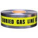 Buried Gas Line Detectable Underground Tape - 3 Inch x 1000 Ft Length, 5 Mil ACE Supply