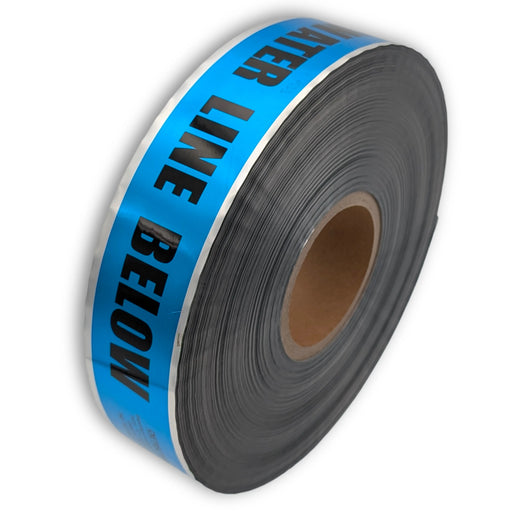 Buried Water Line Detectable Underground Tape - 2 Inch x 1000 Ft Length, 5 Mil ACE Supply