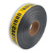 Buried Gas Line Detectable Underground Tape - 2 Inch x 1000 Ft Length, 5 Mil ACE Supply