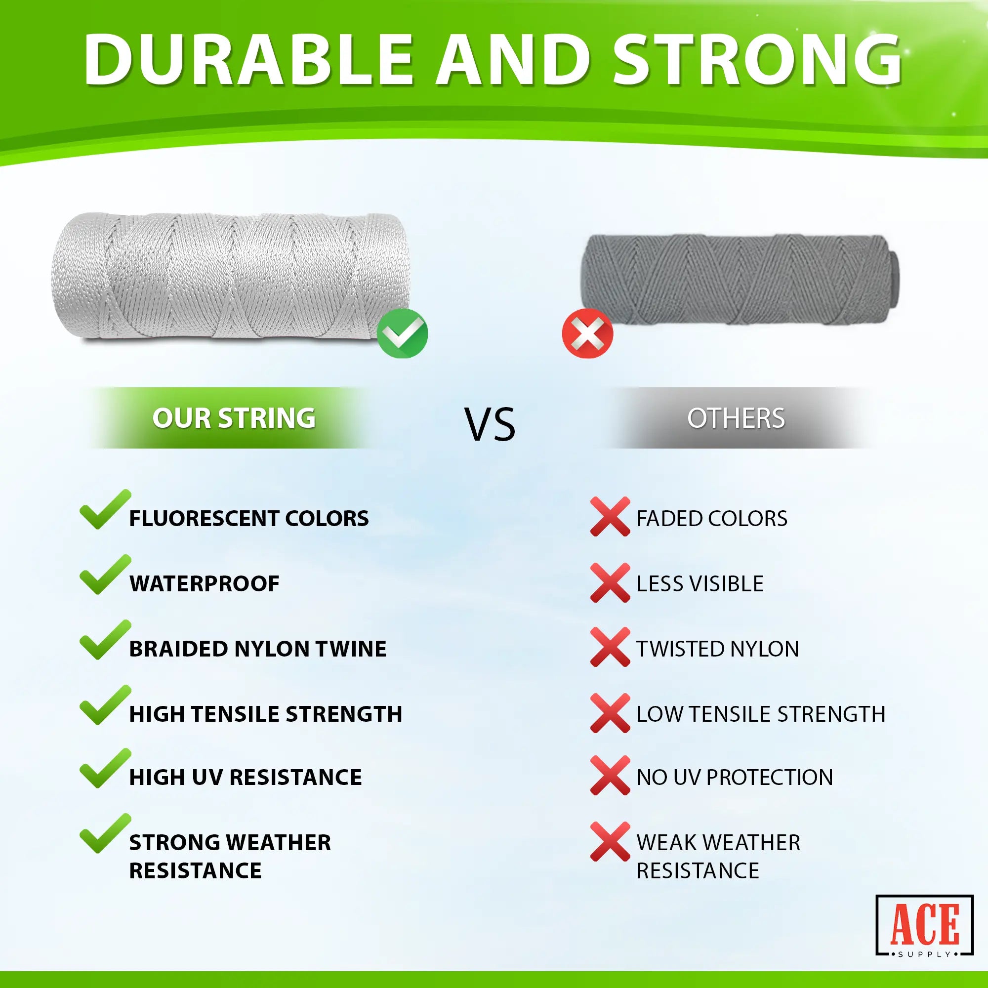 High-Quality String Line for Precise Measurements — ACE Supply
