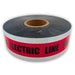 Buried Electrical Line Detectable Underground Tape - 3 Inch x 1000 Ft Length, 5 Mil ACE Supply
