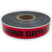 Buried Electrical Line Detectable Underground Tape - 2 Inch x 1000 Ft Length, 5 Mil ACE Supply