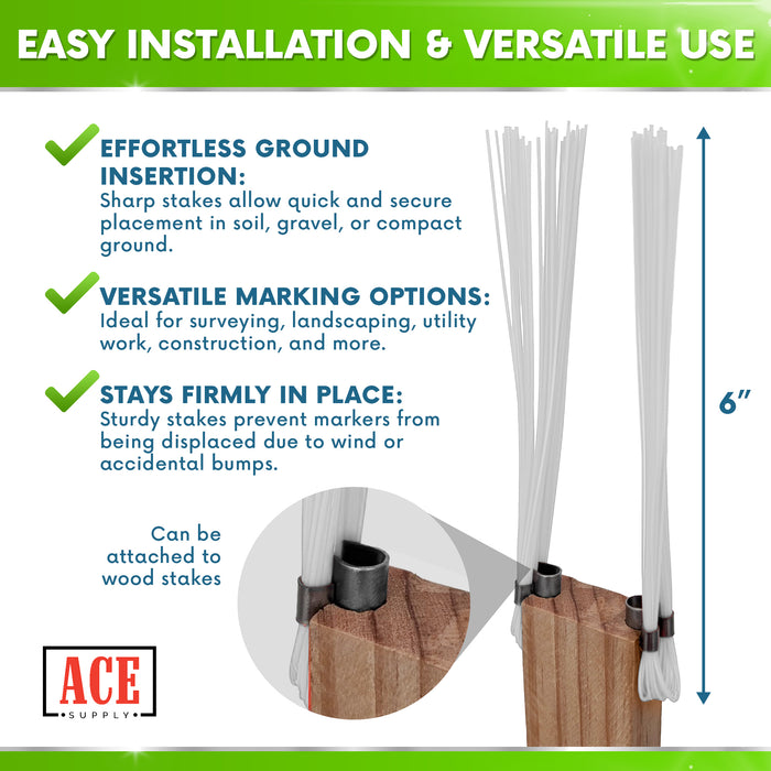 White Marking Whiskers - Easy Install