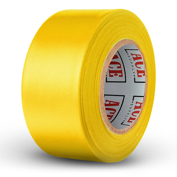 Yellow Flagging Tape 12 Pack - Non-Adhesive - 1.5" Width, 150' Length, 2 Mil